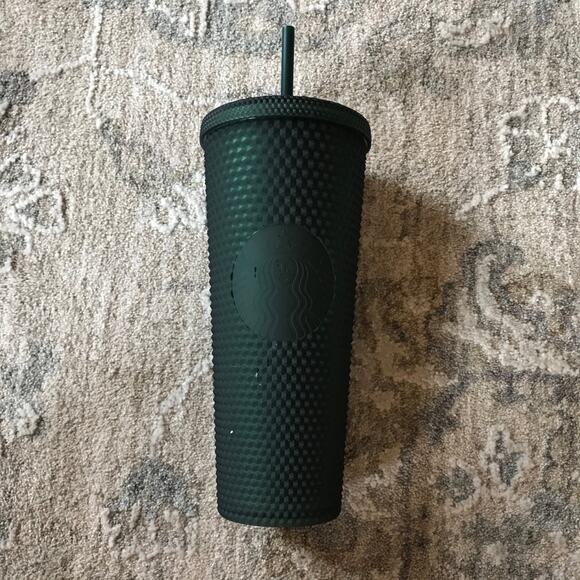NWT Starbucks Green Matte Studded Tumbler - Picture 1 of 6